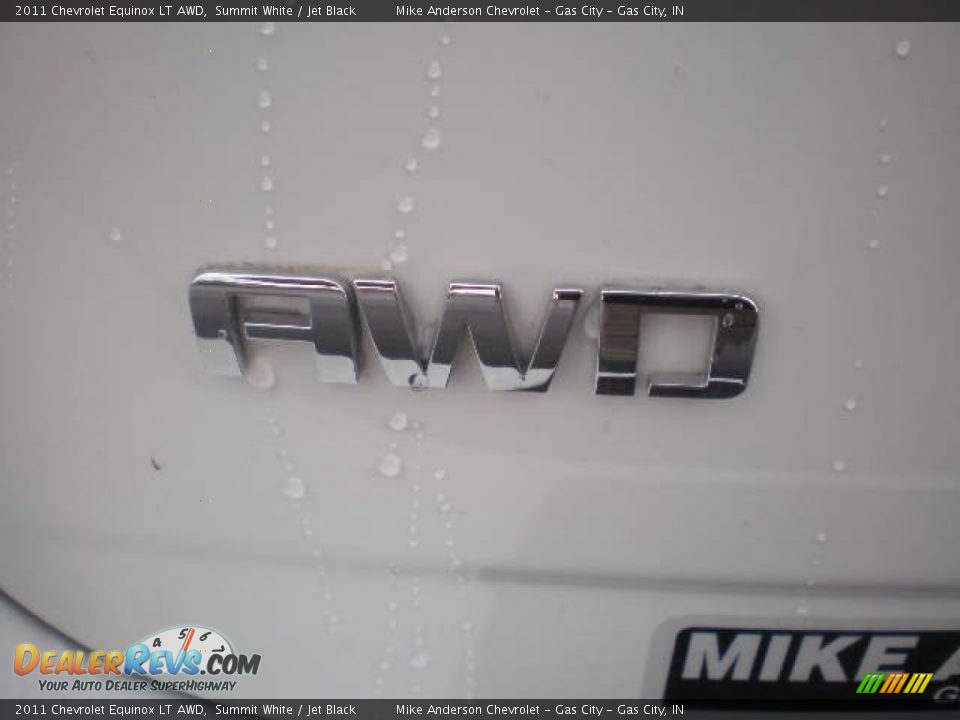 2011 Chevrolet Equinox LT AWD Summit White / Jet Black Photo #22