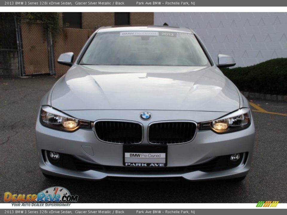 2013 BMW 3 Series 328i xDrive Sedan Glacier Silver Metallic / Black Photo #8