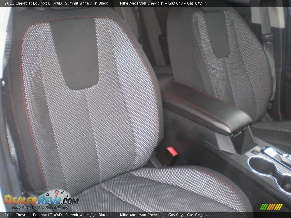 2011 Chevrolet Equinox LT AWD Summit White / Jet Black Photo #26