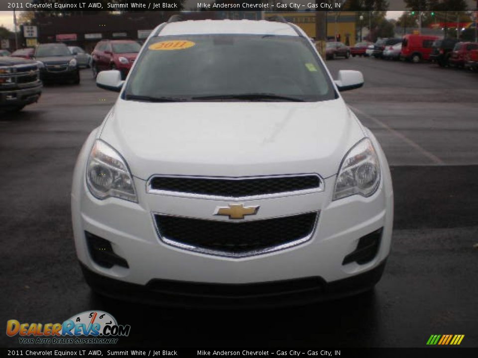 2011 Chevrolet Equinox LT AWD Summit White / Jet Black Photo #27