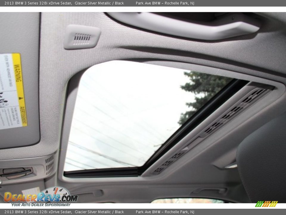 2013 BMW 3 Series 328i xDrive Sedan Glacier Silver Metallic / Black Photo #20
