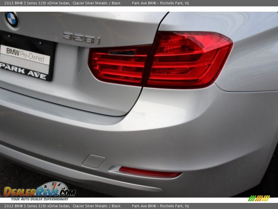 2013 BMW 3 Series 328i xDrive Sedan Glacier Silver Metallic / Black Photo #22