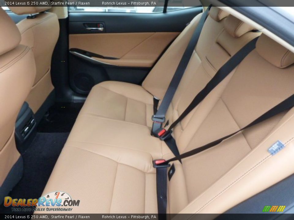 2014 Lexus IS 250 AWD Starfire Pearl / Flaxen Photo #11
