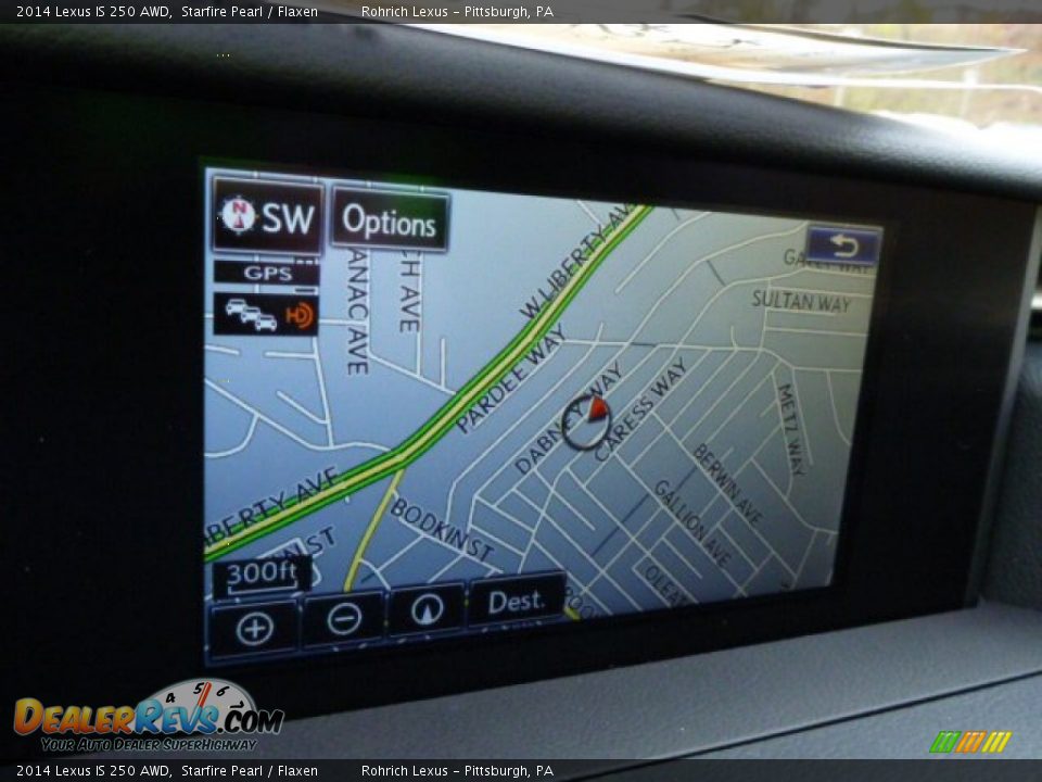 2014 Lexus IS 250 AWD Starfire Pearl / Flaxen Photo #17