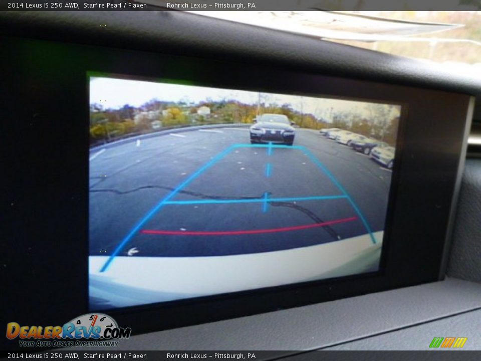 2014 Lexus IS 250 AWD Starfire Pearl / Flaxen Photo #18