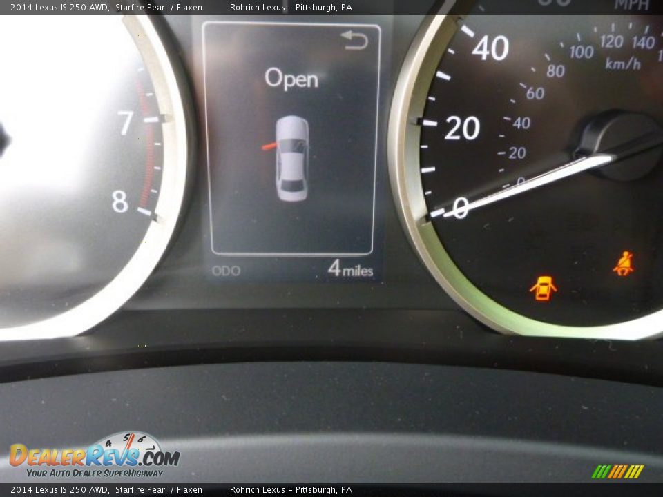 2014 Lexus IS 250 AWD Starfire Pearl / Flaxen Photo #20