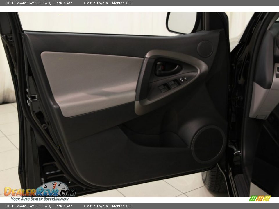 2011 Toyota RAV4 I4 4WD Black / Ash Photo #4