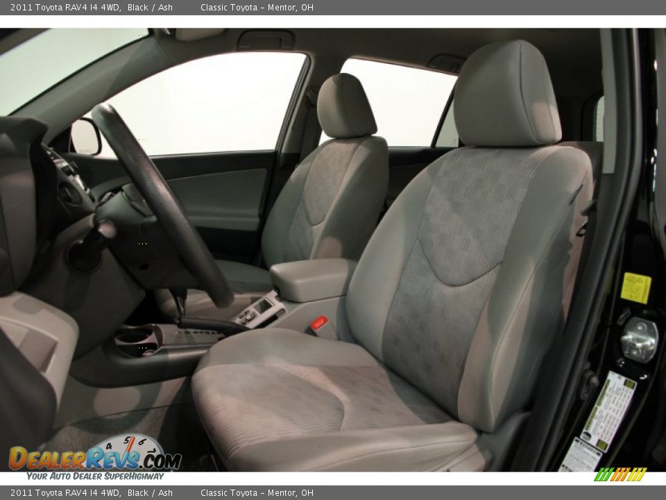 2011 Toyota RAV4 I4 4WD Black / Ash Photo #5