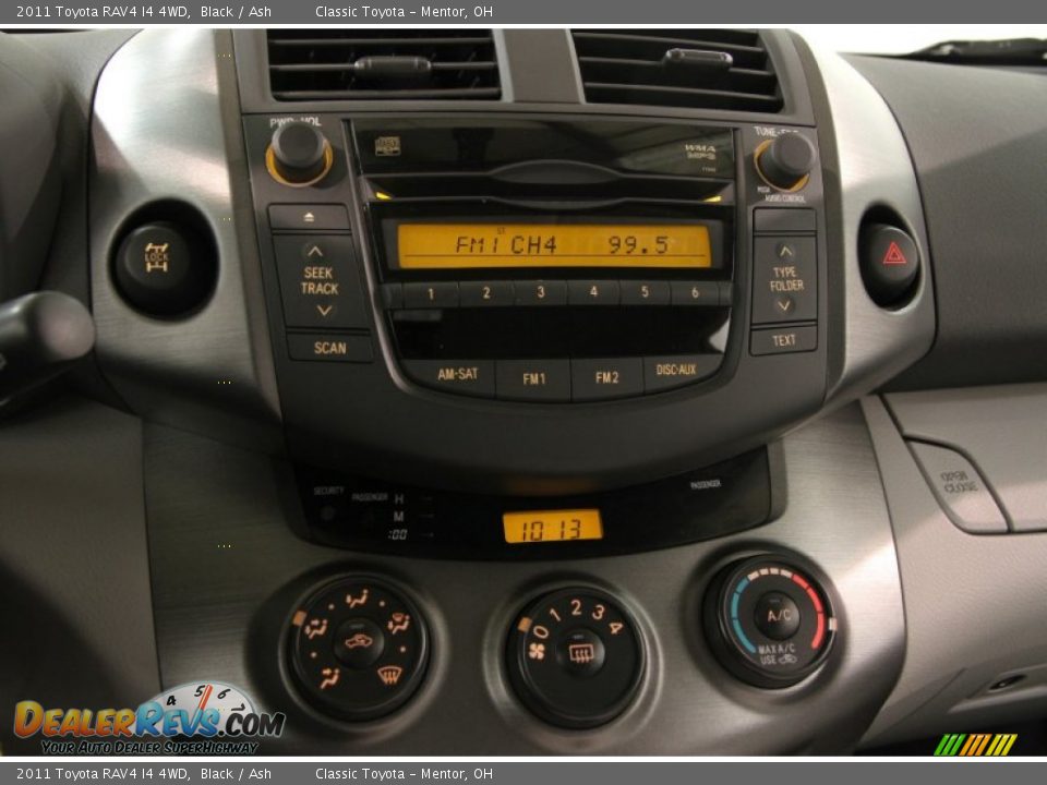 2011 Toyota RAV4 I4 4WD Black / Ash Photo #8