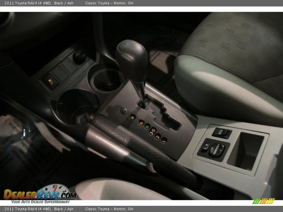 2011 Toyota RAV4 I4 4WD Black / Ash Photo #9