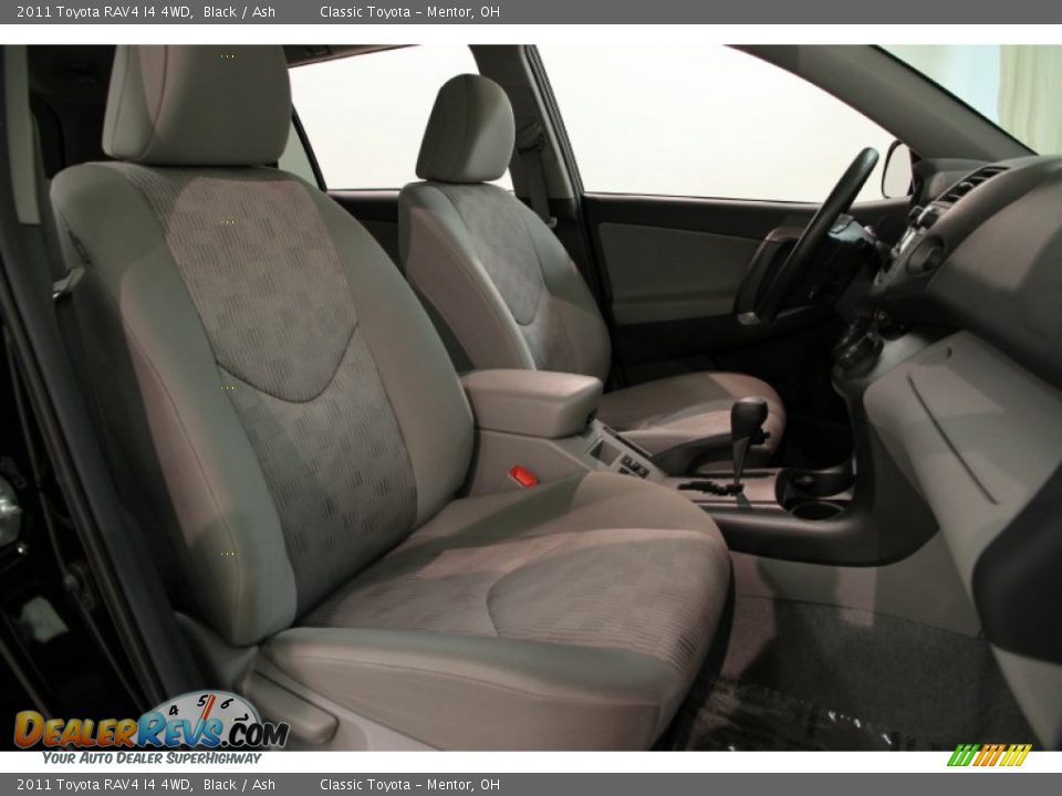 2011 Toyota RAV4 I4 4WD Black / Ash Photo #10