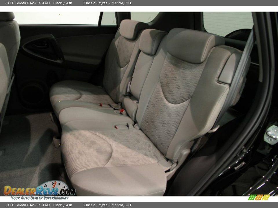 2011 Toyota RAV4 I4 4WD Black / Ash Photo #12