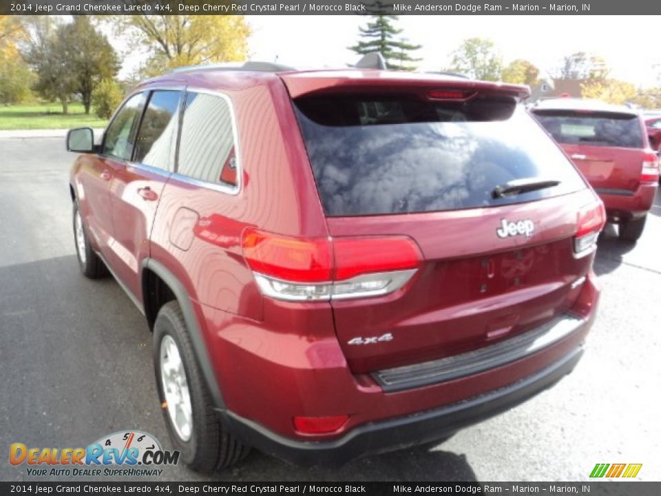 2014 Jeep Grand Cherokee Laredo 4x4 Deep Cherry Red Crystal Pearl / Morocco Black Photo #3