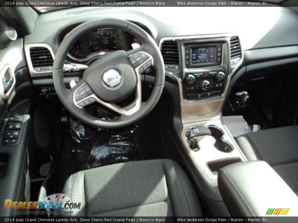 2014 Jeep Grand Cherokee Laredo 4x4 Deep Cherry Red Crystal Pearl / Morocco Black Photo #4