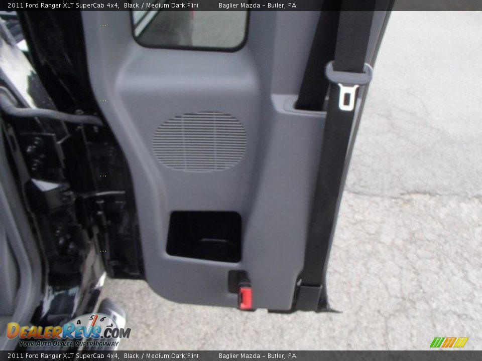 2011 Ford Ranger XLT SuperCab 4x4 Black / Medium Dark Flint Photo #15