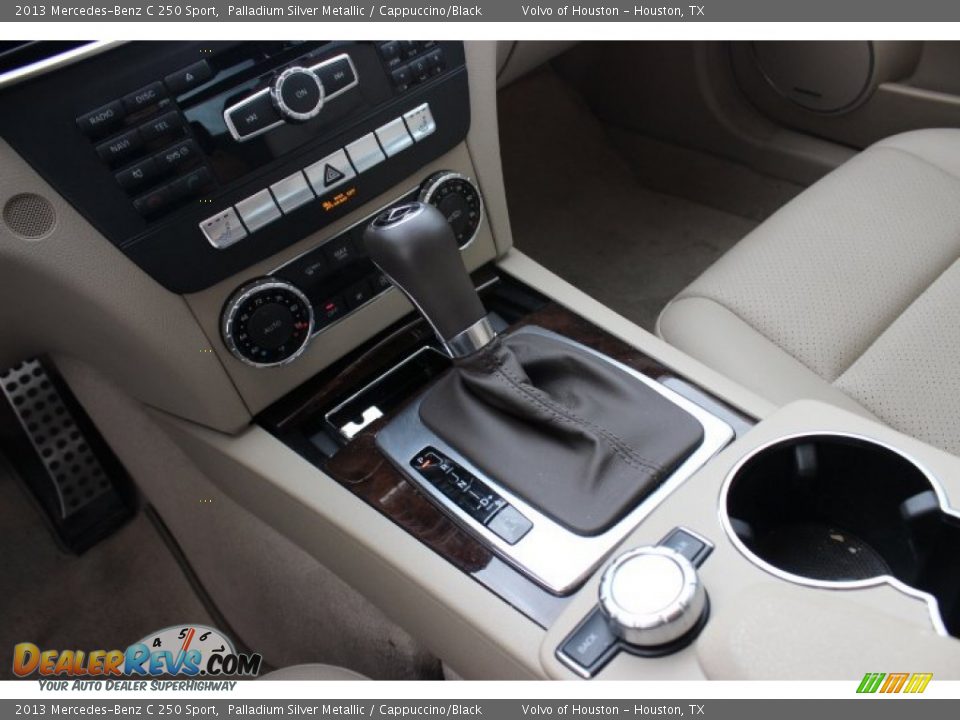 2013 Mercedes-Benz C 250 Sport Palladium Silver Metallic / Cappuccino/Black Photo #11