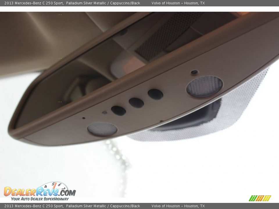 2013 Mercedes-Benz C 250 Sport Palladium Silver Metallic / Cappuccino/Black Photo #14