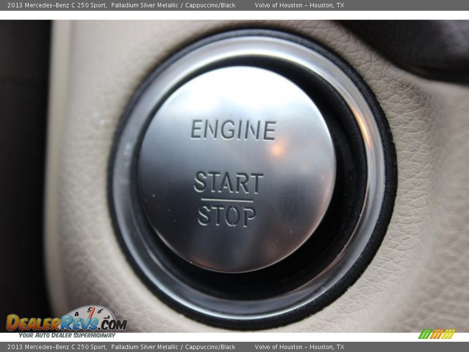 2013 Mercedes-Benz C 250 Sport Palladium Silver Metallic / Cappuccino/Black Photo #21