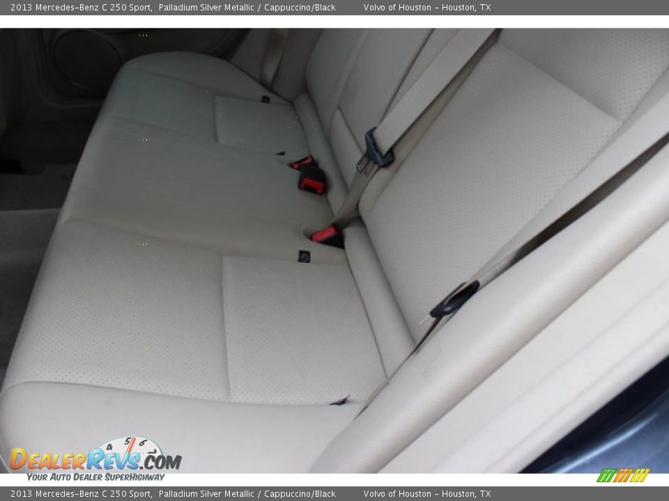 2013 Mercedes-Benz C 250 Sport Palladium Silver Metallic / Cappuccino/Black Photo #26