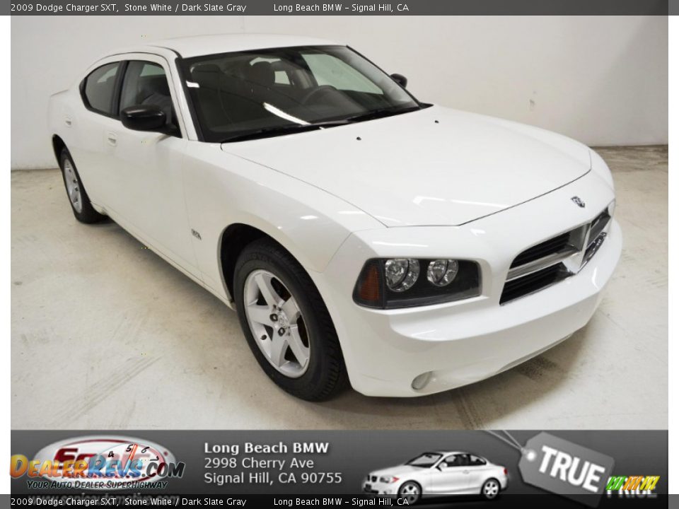 2009 Dodge Charger SXT Stone White / Dark Slate Gray Photo #1