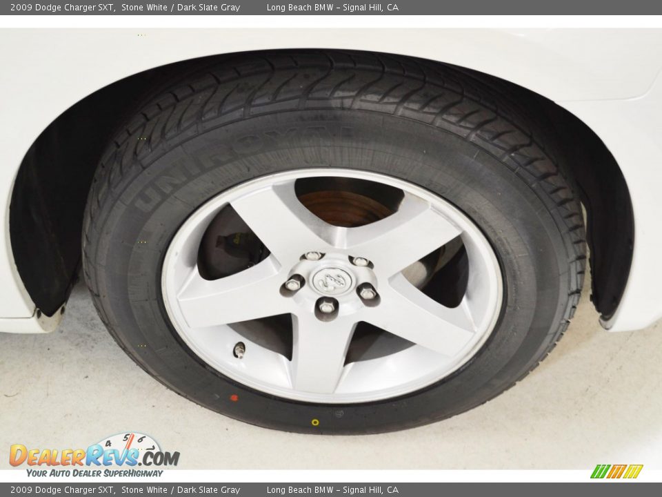 2009 Dodge Charger SXT Stone White / Dark Slate Gray Photo #2