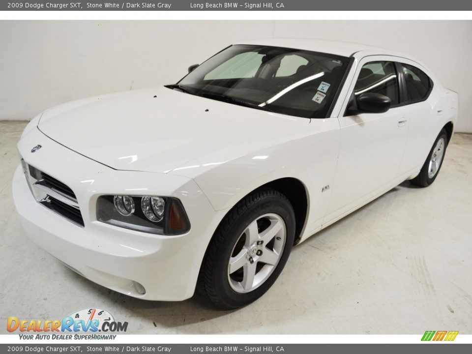 2009 Dodge Charger SXT Stone White / Dark Slate Gray Photo #6