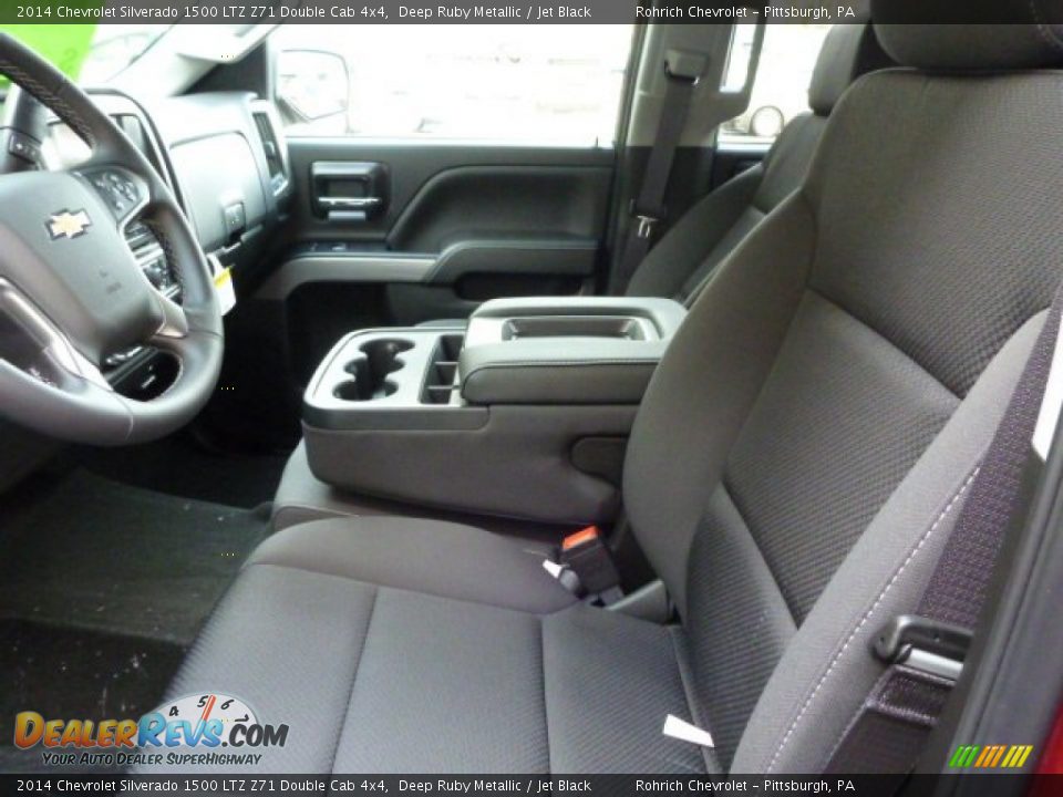 2014 Chevrolet Silverado 1500 LTZ Z71 Double Cab 4x4 Deep Ruby Metallic / Jet Black Photo #11