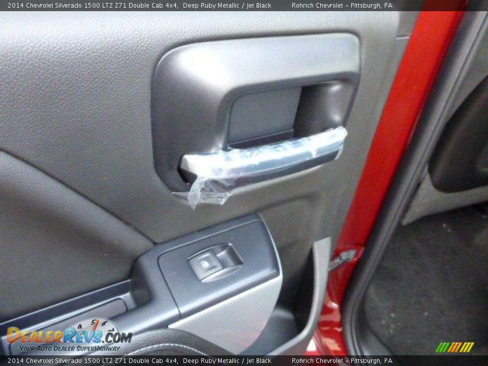 2014 Chevrolet Silverado 1500 LTZ Z71 Double Cab 4x4 Deep Ruby Metallic / Jet Black Photo #14