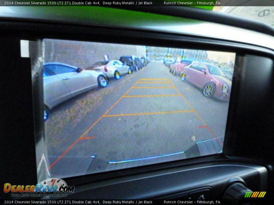 2014 Chevrolet Silverado 1500 LTZ Z71 Double Cab 4x4 Deep Ruby Metallic / Jet Black Photo #19