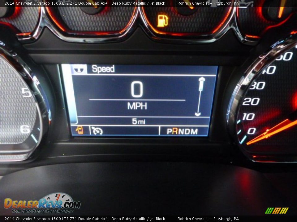 2014 Chevrolet Silverado 1500 LTZ Z71 Double Cab 4x4 Deep Ruby Metallic / Jet Black Photo #20