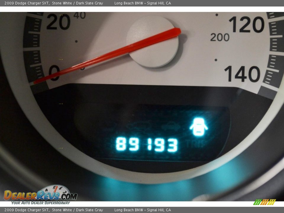2009 Dodge Charger SXT Stone White / Dark Slate Gray Photo #19