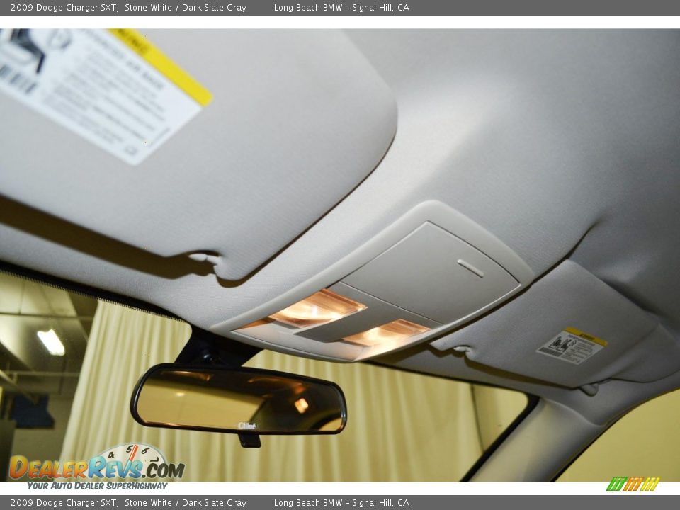 2009 Dodge Charger SXT Stone White / Dark Slate Gray Photo #24