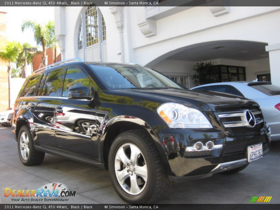 2011 Mercedes-Benz GL 450 4Matic Black / Black Photo #1