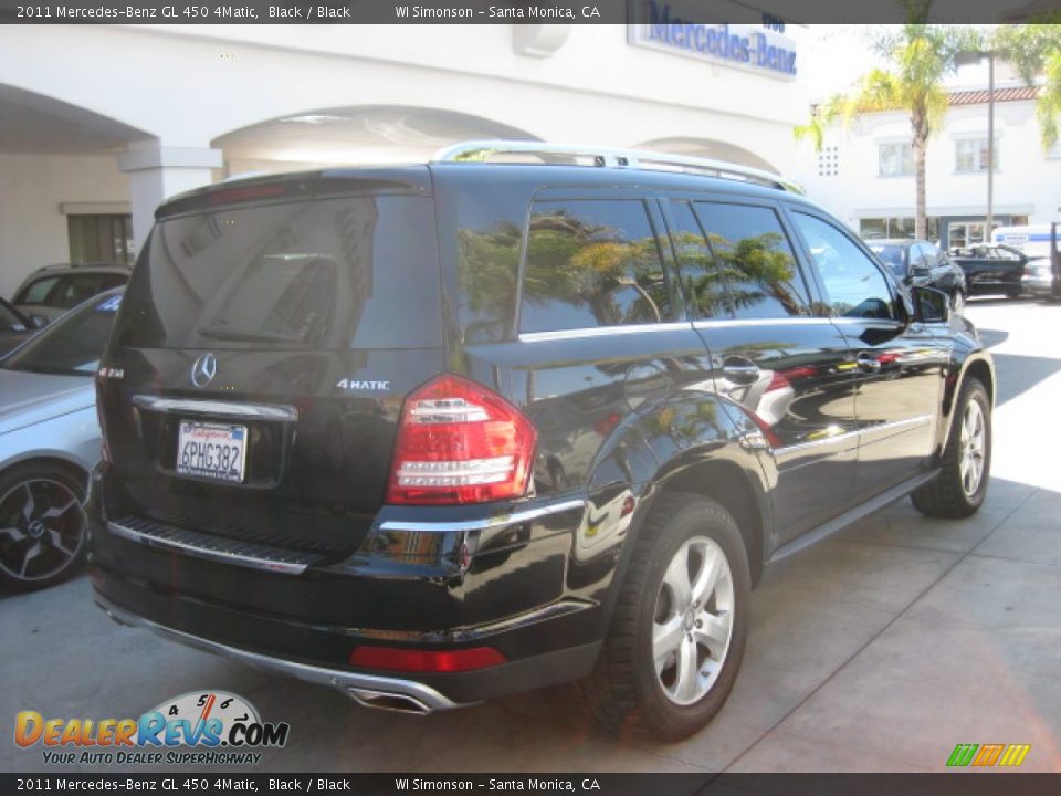 2011 Mercedes-Benz GL 450 4Matic Black / Black Photo #2