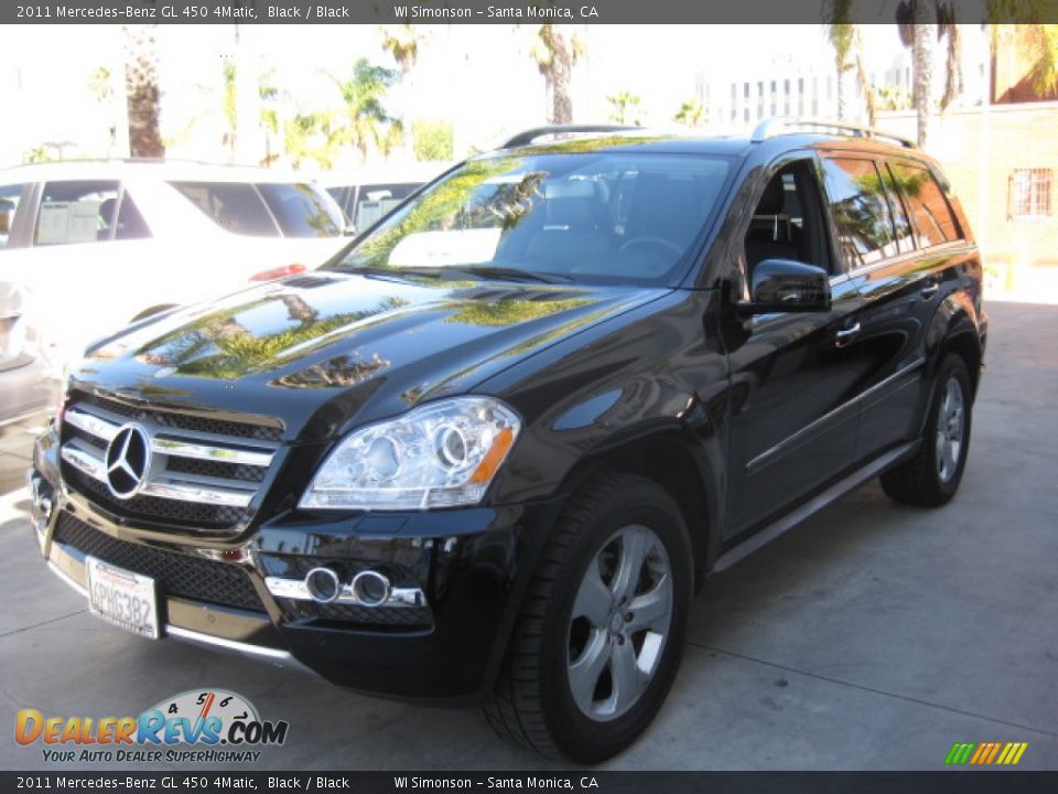 2011 Mercedes-Benz GL 450 4Matic Black / Black Photo #5