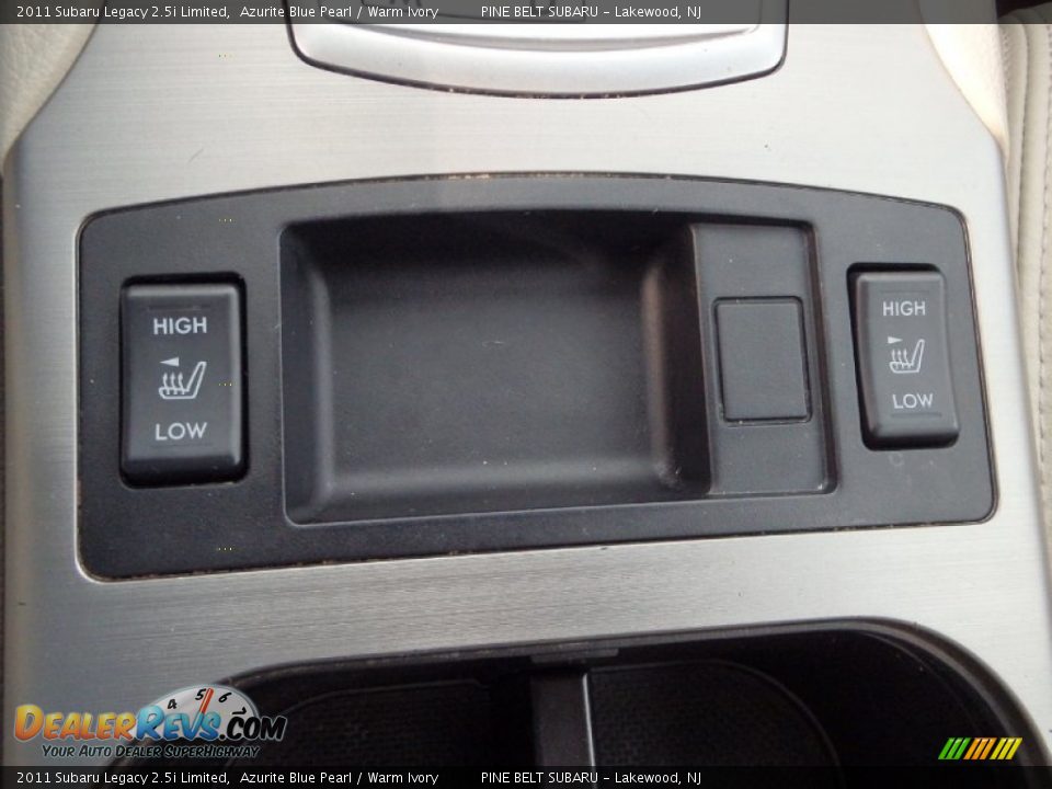 2011 Subaru Legacy 2.5i Limited Azurite Blue Pearl / Warm Ivory Photo #19