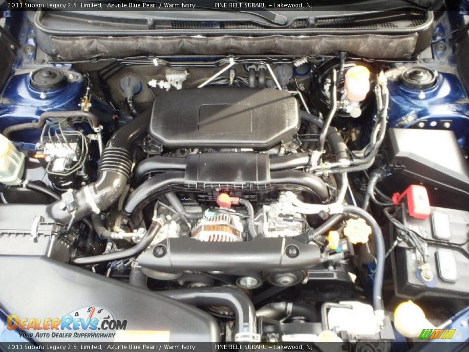 2011 Subaru Legacy 2.5i Limited Azurite Blue Pearl / Warm Ivory Photo #20