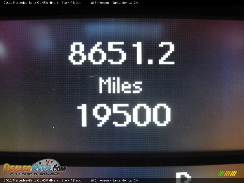 2011 Mercedes-Benz GL 450 4Matic Black / Black Photo #9