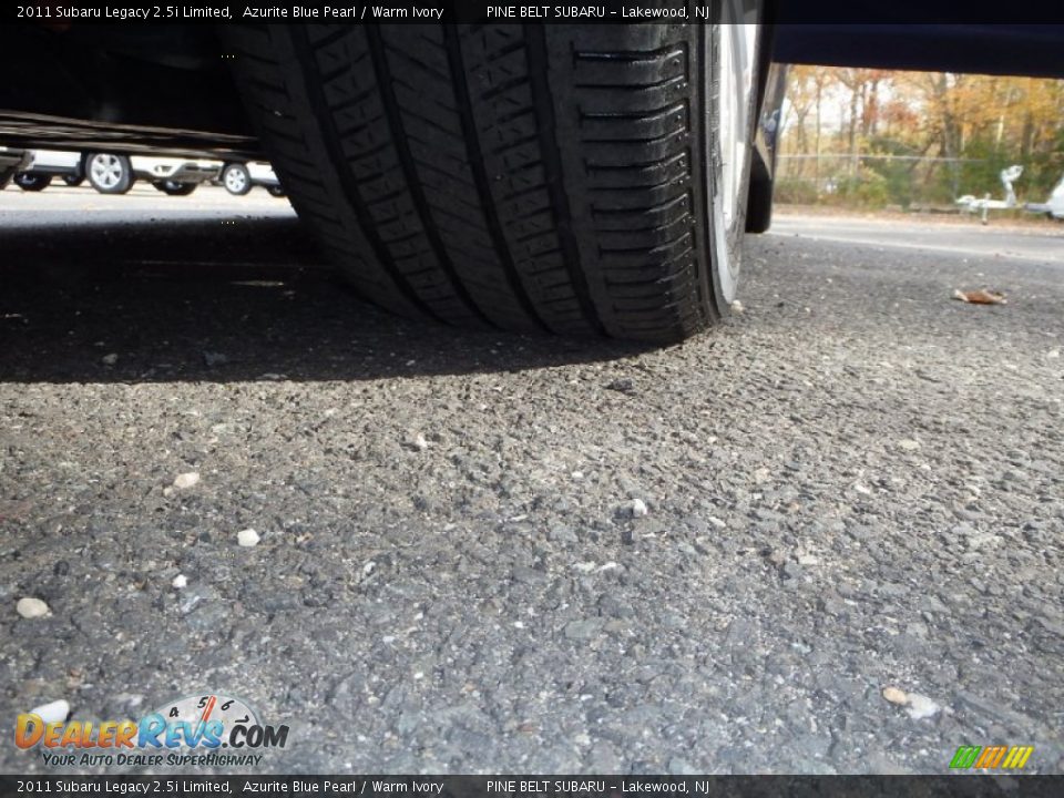 2011 Subaru Legacy 2.5i Limited Azurite Blue Pearl / Warm Ivory Photo #21