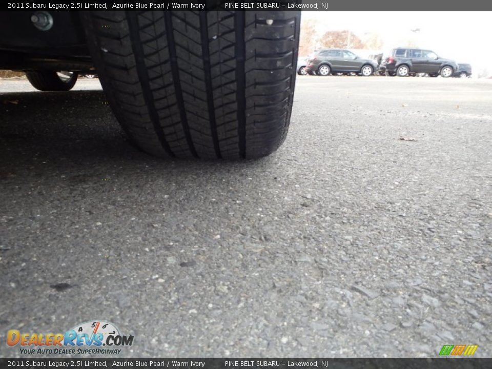 2011 Subaru Legacy 2.5i Limited Azurite Blue Pearl / Warm Ivory Photo #23