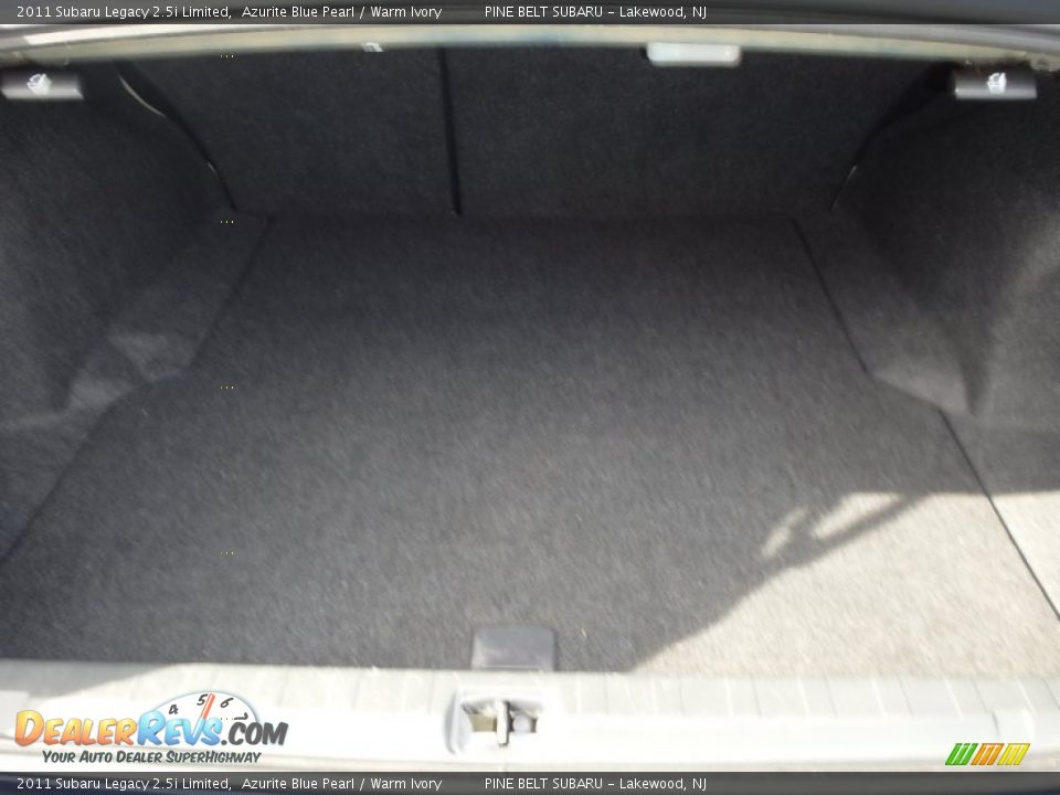 2011 Subaru Legacy 2.5i Limited Azurite Blue Pearl / Warm Ivory Photo #25
