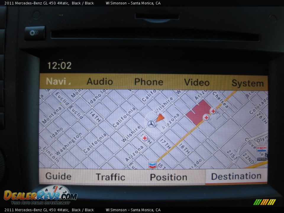 2011 Mercedes-Benz GL 450 4Matic Black / Black Photo #15