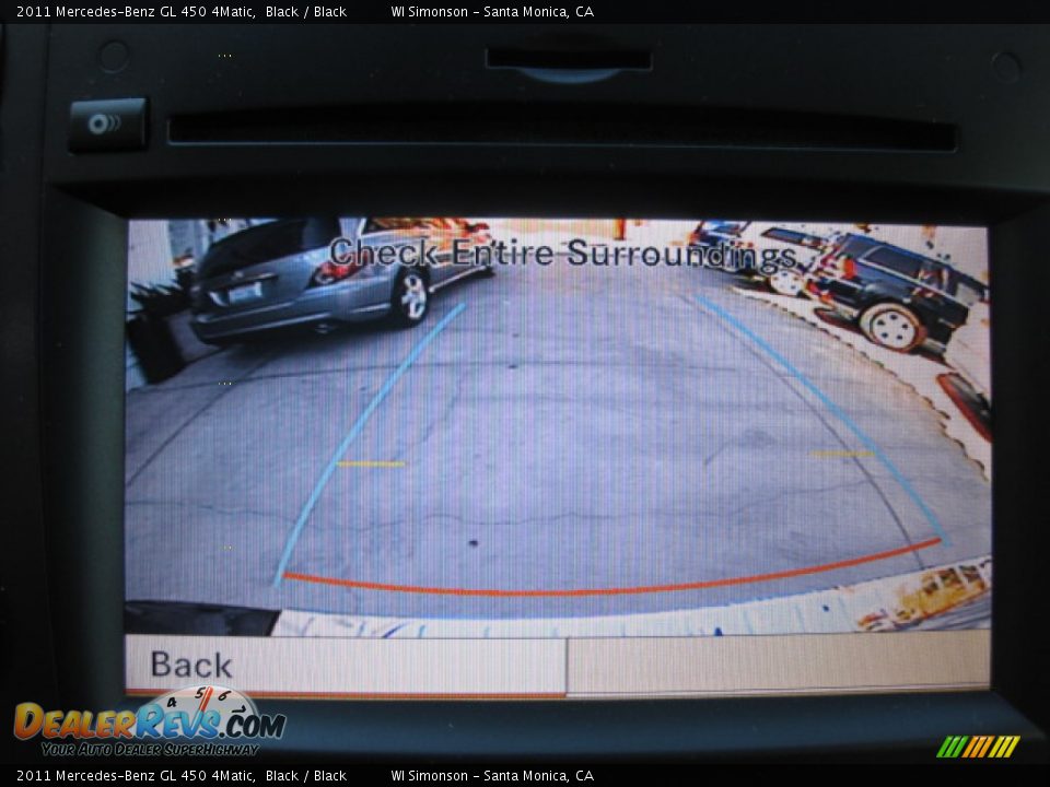 2011 Mercedes-Benz GL 450 4Matic Black / Black Photo #16