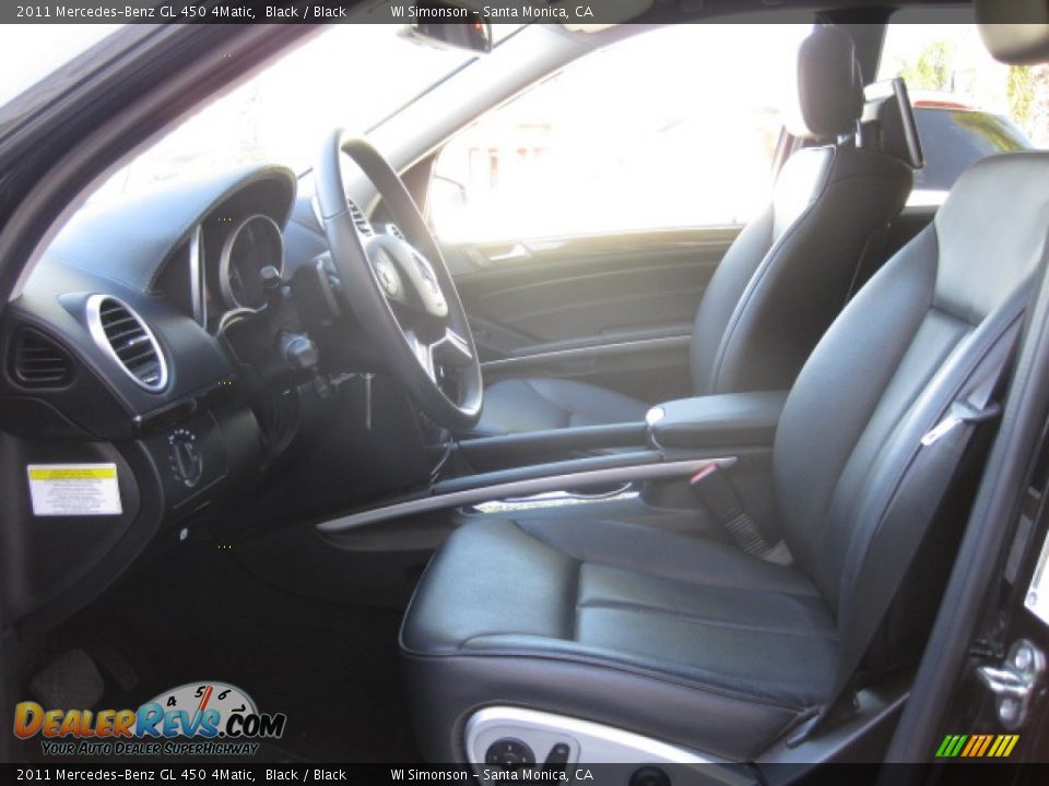 2011 Mercedes-Benz GL 450 4Matic Black / Black Photo #17