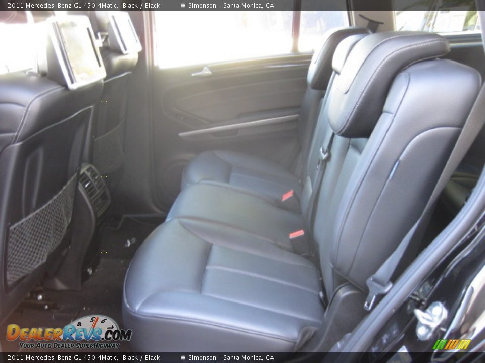 2011 Mercedes-Benz GL 450 4Matic Black / Black Photo #18