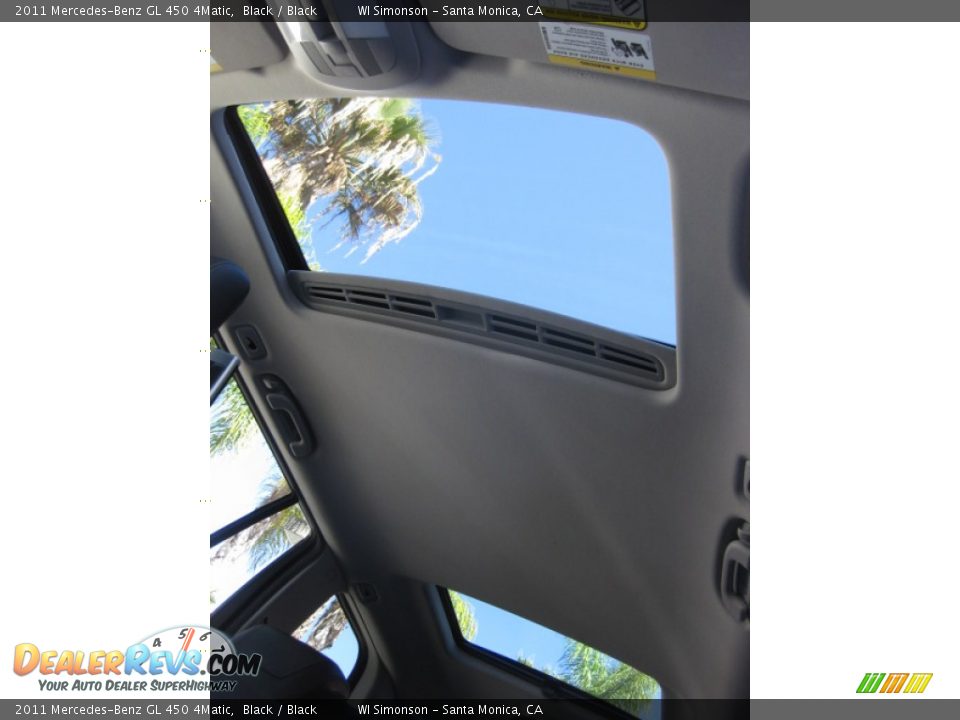 2011 Mercedes-Benz GL 450 4Matic Black / Black Photo #22