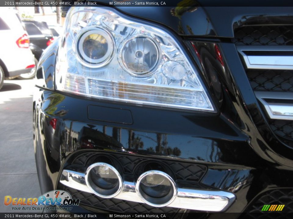 2011 Mercedes-Benz GL 450 4Matic Black / Black Photo #23