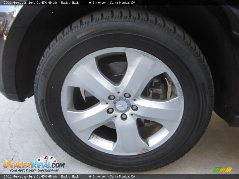 2011 Mercedes-Benz GL 450 4Matic Black / Black Photo #24