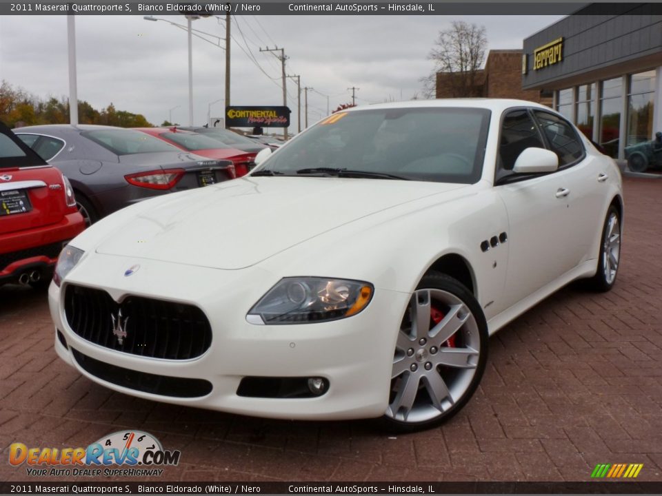 2011 Maserati Quattroporte S Bianco Eldorado (White) / Nero Photo #1