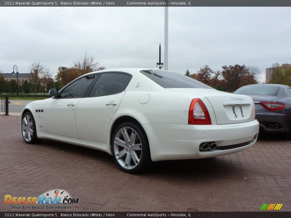 2011 Maserati Quattroporte S Bianco Eldorado (White) / Nero Photo #3
